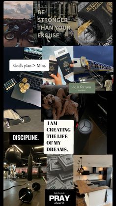 Vision Collage, Vision Board Success, Creative Vision Boards, 2024 Quotes, Quote Collage, Vision Board Examples, Life Goals Future, Vision Board Wallpaper, Dream Motivation