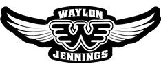 Waylon Jennings Flying W Wings Patch - Accessories - Waylon Jennings Merch Co. Waylon Jennings Logo, Cowboy Tattoos, Tshirt Organization, Boys Logo, Sticker Machine, Waylon Jennings, Outlaw Country, Old School Music, Leather Backpacks