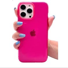 a woman's hand holding an iphone case