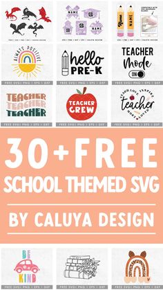 30+ Free School Themed SVG Svg Teacher Designs, Para Svg Free, Pencil Svg File Free, Free Svg Teacher, Teacher Shirt Svg Free, Cricut Teacher Shirts Svg Free, Svg Teacher Designs Free, Preschool Svg Free