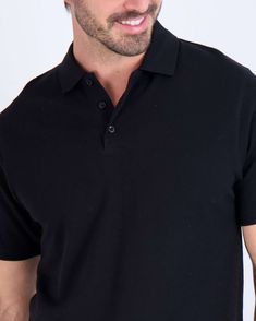 Real Essentials Sleep & Loungewear: Elevate your golf game with this premium quality mens pique polo shirt, designed for ultimate comfort and style on the greens.For the Working Man: Stay cool and comfortable all day long with these mens polo shirts. Available in a variety of colors to suit your style.Highest of Quality: Crafted with comfort in mind, they're the perfect addition to any wardrobeTimeless Look: This mens polo shirt features a timeless design that makes it a versatile addition to an Classic Short Sleeve Golf Polo Shirt, Classic Solid Polo Shirt For Golf, Classic Polo Shirt For Golf, Classic Black Polo Shirt For Golf, Mens Polo Shirt, Boys Bottoms, Pique Polo Shirt, Golf Game, Hard Working