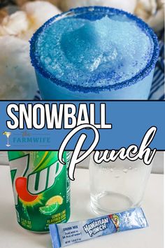 snowball punch is the perfect drink for cold weather