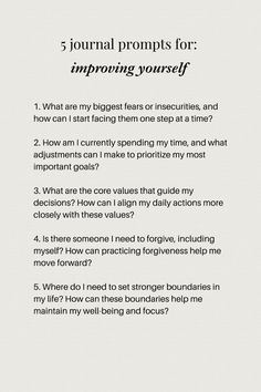 daily journal prompts for self improvement - journal prompts self improvement - journal prompts for improving yourself Mental Journal Prompts, Journal Prompts For Winter Arc, Journal Prompts For Alcoholics, Journal Prompts For Self Acceptance, Waxing Gibbous Journal Prompts, Journaling Self Improvement, Beginner Journal Prompts, Dig Deeper Journal Prompts, Journal Prompts To Know Yourself