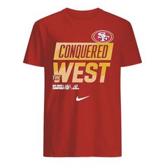 Even without starting quarterback Jimmy G and star wideout Deebo Samuel, the San Francisco 49ers kept on rolling on Thursday night with a 21-13 win over the Seattle Seahawks. Brock Purdy continued his impressive play at quarterback as the 49ers clinched the NFC West title with their 10th win of the season. Red T Shirt, Red T