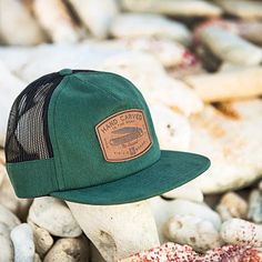 Hand carved in the west. Our Artisan Hat features a durable brushed twill fabric with mesh panels and adjustable snap back. Perfect for chasing swell and hunting stone. View our headwear in stores and online at https://www.hippytree.com/shop/hats/ #surfandstone Product Ideas, Leather Cap, Snap Backs, Mesh Panel, Twill Fabric, Apparel Accessories