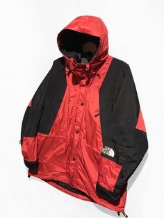 "Vintage 90S The North Face Mountain Light Gore-tex 3-in-1 jacket Shell only size S Size On Tag Women's S Check the measurements Color Red / Black Pit to Pit: 24\" Inches Length: 28\" - 31\" Inches Sleeve from the shoulder : 24\" Inches Condition: 7/10 the color is a bit shade off Please leave me your contact phone number, as the shipping company always need the phone number to help to deliver. Please keep in mind that colors from the pictures may vary because of your screen. I SEND WITH TRACKIN Red Techwear Outerwear For Winter, 90s Hiking Outerwear With Pockets, Waterproof Outerwear For Ski Season Streetwear, 90s Style Hiking Outerwear With Pockets, 90s Style Black Outdoor Outerwear, 90s Style Black Outerwear For Outdoor, Winter Gore-tex Long Sleeve Outerwear, Gore-tex Outerwear With Detachable Hood For Winter, Functional Outerwear For Ski Season Streetwear