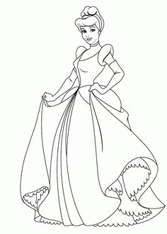 the princess from disney coloring pages