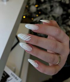 2023 Nails, Snowflake Nails, Tip Nails, Instagram Nails, Nails Inspo, French Tip Nails, Green Nails, Nails On Fleek, Love Nails