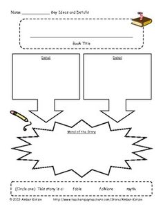 worksheet for reading and writing