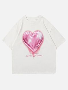 Aelfric Eden Love Balloon Graphic Tee – Aelfric eden Balloon Graphic, Top Streetwear Brands, Aelfric Eden, Craft Logo, Summer Graphic Tee, Love Balloon, Baby Tees Y2k, Trendy Streetwear, Y2k Baby Tee