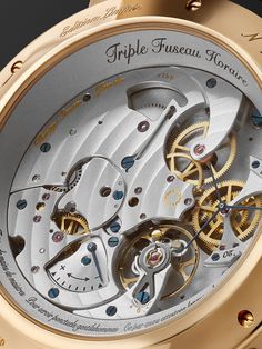 As the appetite for more functional and intuitive timepieces grew among Bovet's collectors, the Maison responded by creating its first modern-day traveller's watch, the 'Récital 27'. It features the signature inclined 18-karat red gold 'writing slope' case and has three displays with different time zones, each one can be aligned to a corresponding city name and adjusted, thanks to two sets of correctors. It has a double moon-phase indicator that shows the lunar cycle for both the Northern and S… Bovet Watch, Red Watches Women, Bovet 1822, Embossed Jewelry, Hand Wound, Red Watch, Latest Watches, Lunar Cycle, Rubber Watches