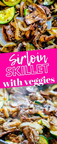 an image of stir fry with veggies in the background and text overlay