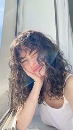 Hair Stylies, Selfie Ideas Instagram, Girl Hair, Curly Girl, Style Summer, Selfie Poses, Aesthetic Hair