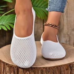 Material:FabricClosure:Slip-onToe Style:Round ToePatterned:Solid colorAll-season:All-seasonItem ID:UC115218 Comfortable White Slip-ons With Flat Heel, White Flat Bottom Slip-ons For Summer, Comfortable Flat Slip-ons For The Beach, Comfortable Non-slip Flat Slip-ons, Summer Lightweight Slip-ons With Cushioned Footbed, Lightweight Cushioned Slip-ons For Summer, Lightweight Summer Slip-ons With Cushioned Footbed, Lightweight Cushioned Summer Slip-ons, Comfortable White Slip-ons