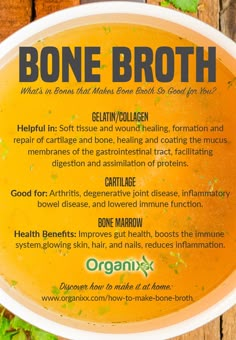 Gut Healing Bone Broth Recipe, Collagen Broth Recipe, Collagen Broth, Foods With Collagen In Them, Ham Bone Broth, Collagen Bone Broth Recipe, Beef Broth Recipes, Bone Broth Soup Recipes