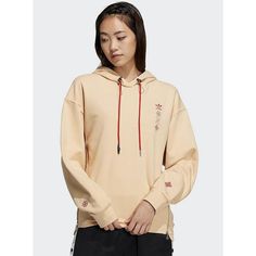 Adidas X Chinese New Years Cny Hoodie Cream Off White Beige | Women's Sz Small S Chinese New Year Graphic, New Year Graphic, Chinese Year, Adidas Brand, Hoodie Oversize, Adidas Womens, Adidas Originals Women, Hem Style, Adidas Online