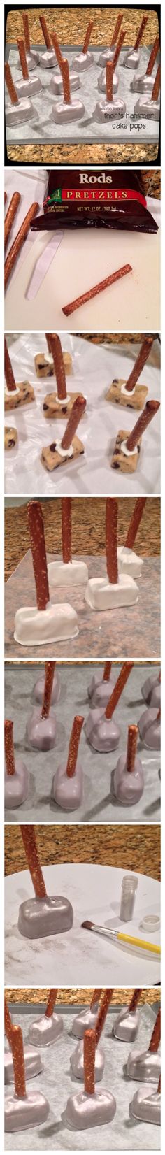 four different images of food being made in the process of making them look like they are flying through the air