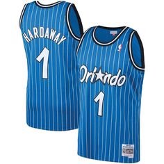 a blue basketball jersey with the number 1 on it