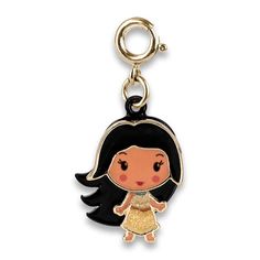 a key chain with a cartoon character on it