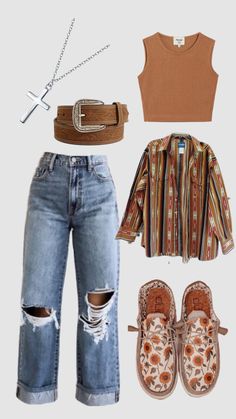 Punchy Outfits, Western Girl Outfits, Looks Country