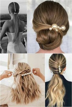 Beautiful Hair Accessories, Hair Jewels, Hair Decorations, Different Hairstyles, Hair Designs, Hair Videos, Diy Hairstyles, Up Hairstyles, Pretty Hairstyles