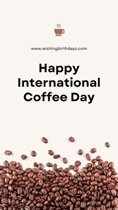 International Coffee Day National Coffee Day, Creative Advertising Design, Creative Advertising, Advertising Design, Coffee Lovers