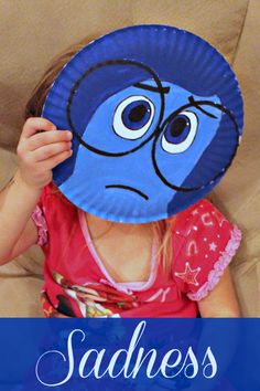 Inside Out Character Masks - C'mon Get Crafty Inside Out Movie Night, Inside Out Movie, Plushies Diy, Joy Inside Out, Up The Movie, Up Disney, Inside Out Characters