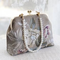 Memories /metal framed purse , Clutch Purse,Kisslock Bag,Clasp Purse,metal framed purse,chi-pao purse,kimono purse,carpet bag Elegant Rectangular Coin Purse For Daily Use, Elegant Beige Coin Purse For Daily Use, Elegant Rectangular Coin Purse, Kimono Purse, Bag Clasp, Clasp Bag, Fur Clutch, Clasp Purse, Pearl Clasp