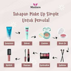 Make Up Simple, How To Make Up, Mekap Mata, Teenager Makeup, Makeup Order