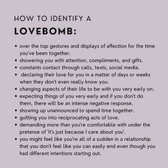 Unmask Love Bombs: Don't be swept away by superficial affection. Discover the signs of love bombing, a tactic that masks unhealthy relationships. Learn to identify genuine connection from deceptive gestures. Empower yourself with insights to build authentic love. 💔🚩 #LoveBombing #HealthyRelationships #SpottingRedFlags #EmpowerLove #RelationshipAdvice 🕵️‍♀️✨ Explore More! Lovebombing Signs, Lovebombing Quotes, What Is Narcissism, Signs Of Love, Genuine Connection, Narcissism Relationships, Authentic Love, Mental Health Facts