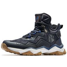 PRICES MAY VARY. Breathable and water-resistent upper Lightweight boots with cushioning EVA midsole Antiskid multi-directional traction rubber outsole Multifunctional boots also avaliable in daily wear and exercise TPU shoe toe protection Mens Waterproof Hiking Boots, Mens Hiking Shoes, Waterproof Hiking Shoes, Trekking Shoes, Mountain Shoes, Warm Shoes, Waterproof Hiking Boots, Mountain Hiking, Outdoor Shoes