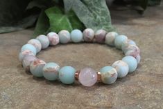 Winona Mn, Meditation Bracelet, Handmade Stuff, Bracelets Design, Birthday Jewelry, Jasper Bracelet, Bracelets Diy