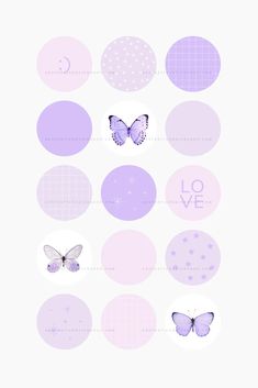 Lilac butterfly aesthetic Instagram highlight covers ⋆ The Aesthetic Shop Purple Aesthetic Highlight Cover, Ig Highlight Covers Icons Aesthetic Purple, Lilac Butterfly Aesthetic, Butterfly Instagram Highlight Cover, Hilight Instagram Purple, Aesthetic Highlight Covers, Lilac Theme, Lilac Butterfly, Flower Violet