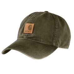 Carhartt Men's Solid Odessa Cotton Canvas Baseball Cap, 100289-211 Carhartt Cap, Carhartt Hat, Wash Baseball Cap, Canvas Hat, Men Carhartt, Carhartt Women, Carhartt Mens, Odessa, Green Cotton