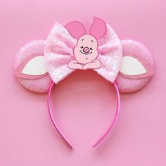 Minnie Ears Headband *Brand new headband, ready to ship One size fits most  Shipping Information *Free shipping with tracking number provided *3-4 Day delivery from Texas Click below to see more!!! Check out my eBay Store! Piglet Ears, Piglet Disney, Pig Costumes, Pig Ears, Festival Headband, Disney Bows, Minnie Ears Headband, Band Kid, Christmas Party Gift