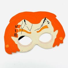 Unleash Your Inner Chucky This Halloween With This Handmade Mask, Crafted From Durable Marine Vinyl Fabric With A Soft, Super Stretchy Elastic Band For Easy And Comfortable Wear. The Felt Back Adds An Extra Layer Of Comfort While The Washable Material Makes It Easy To Clean And Reuse. Made In A 6” X 10” Hoop. Mask Will Fit The Average Adult Size Head. One Mask Ready To Ship. Cosplay Masks, Marine Vinyl Fabric, Chucky Halloween, Handmade Mask, Halloween Mask, Half Face, Vinyl Fabric, Halloween Masks, Adult Costumes