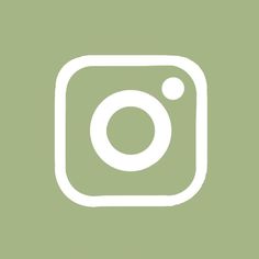 the instagram logo is shown in white on a green background with an image of a camera