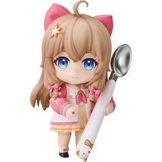 A-Soul Nendoroid Action Figure Diana 10 cm Good Smile Company All Out Anime, Winking Face, Small Icons, Smiling Face, Do Your Best, Toy Figures, Action Figures Toys