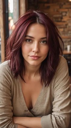 Discover 30 stunning fall hair colors, from rusty red to deep teal, perfect for adding warmth and style to your look this season. Long Bob Red Balayage, Aveda Balayage Brunettes, Fall 2024 Medium Hair Trends, Trending Haircolor Fall 2024, Fall Hair Ideas 2024, Fall Hair Short Bob, 2024 Fall Haircut, Brunette Hair 2024 Fall, Fashion Colors Fall 2024