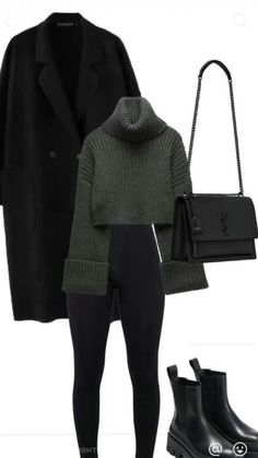 All Black Outfit Casual Classy, Cold Weather Outfits For Work, February Outfit Ideas, Fashion Inspo Outfits Winter, Stile Blair Waldorf, Fest Outfits, Winter Fashion Outfits Casual, Stylish Work Outfits, Mode Inspo