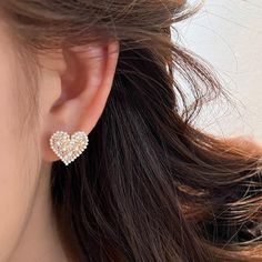 Type: Accessories
Material: Alloy, artificial pearl Pearl Heart Earrings, Pearl Heart, Women's Jewelry Sets, Earrings Women, Rings Necklaces, Heart Earrings, Jewelry Set, Jewelry Shop, Jewelry Box