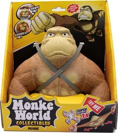 the konge world collectibles figure is in its box, and it looks like he