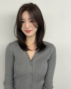 Should Length Hair Styles, Shortish Hair, Layered Haircuts For Medium Hair, Korean Hair