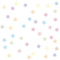 a white background with multicolored stars on it