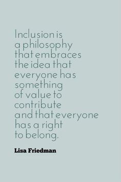 an image of a quote from the author, liesa friedman