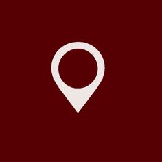 a red and white map pointer icon on a maroon background with the word, location