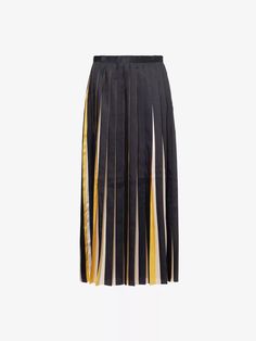 Two Tone, Midi Skirt, Skirt