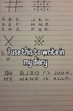 i use this to write in my diary and it's really hard to tell