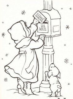 Vintage Christmas Coloring Pages, Tattoo Shiva, Winter Wonderland Coloring Pages, Winter Themed Coloring Pages, Cozy Winter Coloring Pages, Christmas Coloring Pages Snow Globe, Free Christmas Digi Stamps, Tracing Patterns, Sketch Quotes