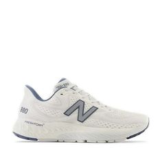 The New Balance Fresh Foam X 880v13 Athletic Shoes for Men provide superior performance and comfort. These shoes feature a mesh upper with solid pattern, lace closure system, medium shoe width and outdoor casual dress shoe type. The foam midsole cushioning adds extra comfort and the heel height is adjustable to suit your needs. Size: Men 10.5.  Color: White.  Gender: male.  Age Group: adult. White New Balance Running Shoes With Ventilation, New Balance Fresh Foam, Casual Dress Shoes, New Balance Men, Mens Lifestyle, Dress Shoe, Sneakers Grey, New Balance Shoes, Suede Sneakers